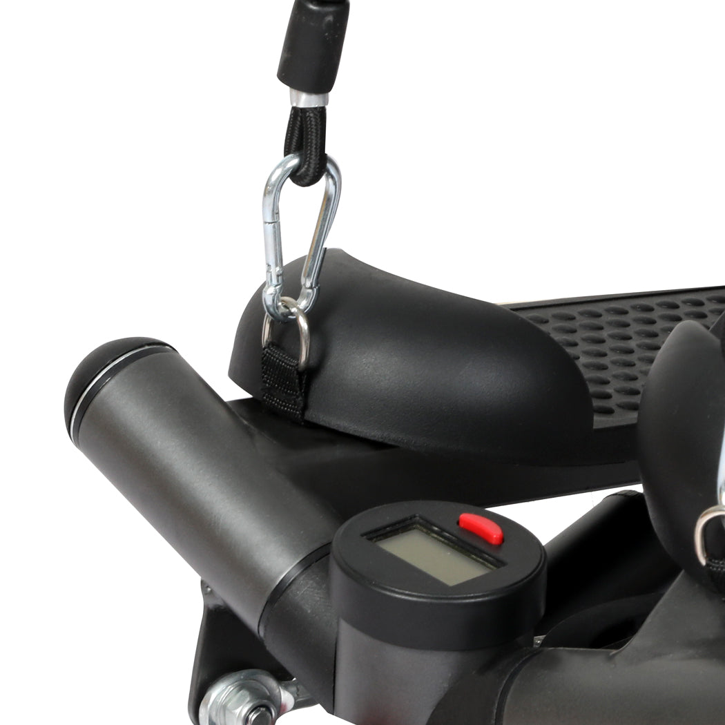 Centra Mini Stepper With Resistance Bands Compact Full-Body Fitness Trainer
