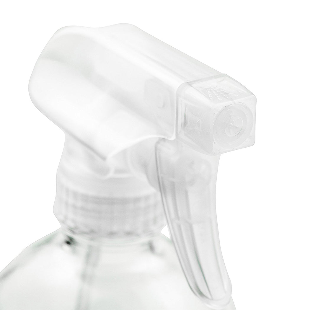 4X 500Ml Clear Glass Spray Bottles Trigger
