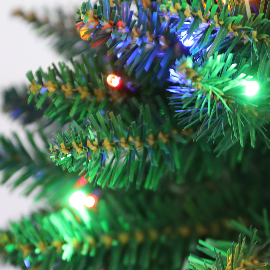 Santaco Prelit Slim Pencil Christmas Tree 2.1M