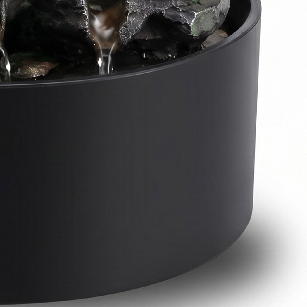 Spector Tabletop Water Fountain With Led Light & 3 Flow Levels