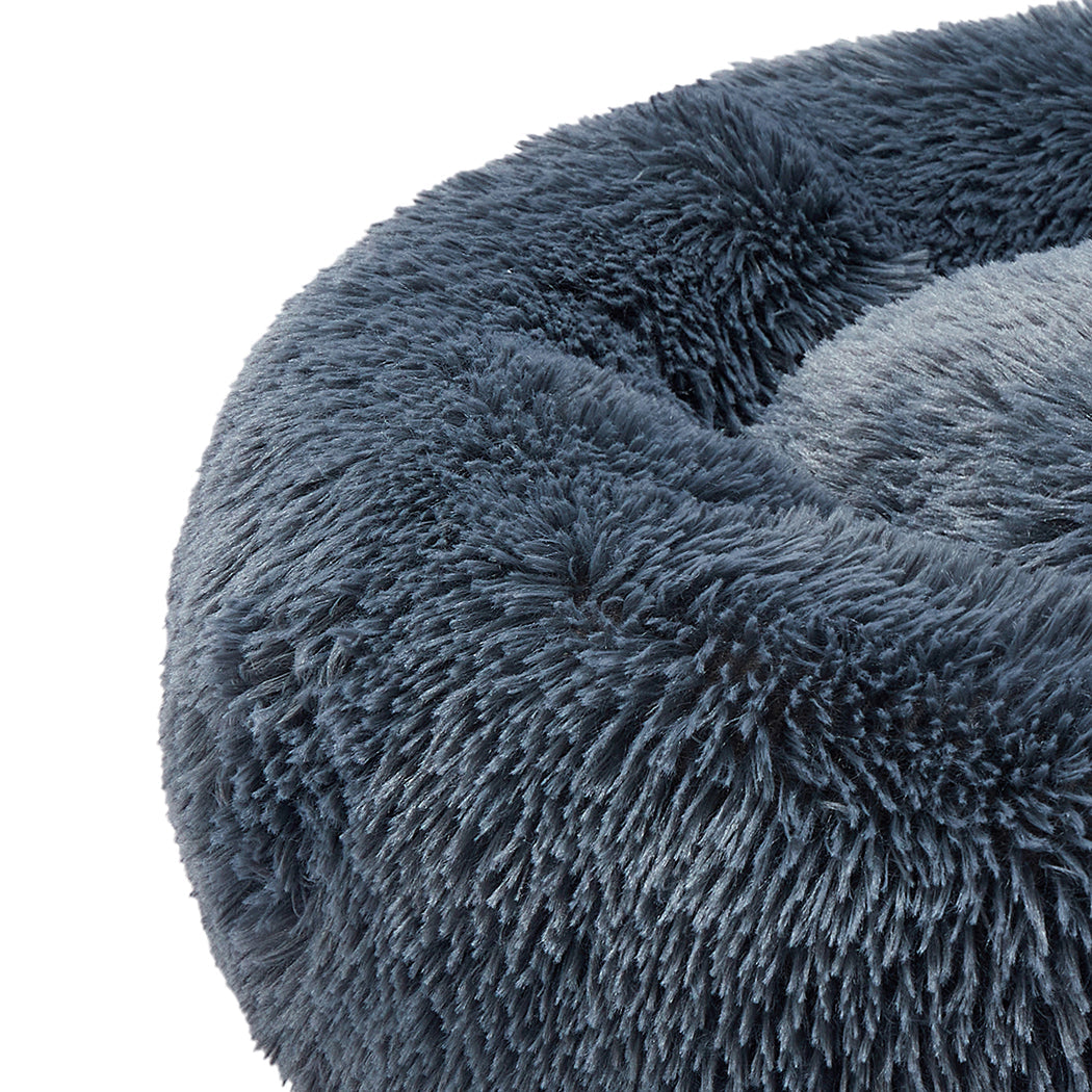 Pawz Extra Large Dark Grey Calming Pet Bed For Dogs