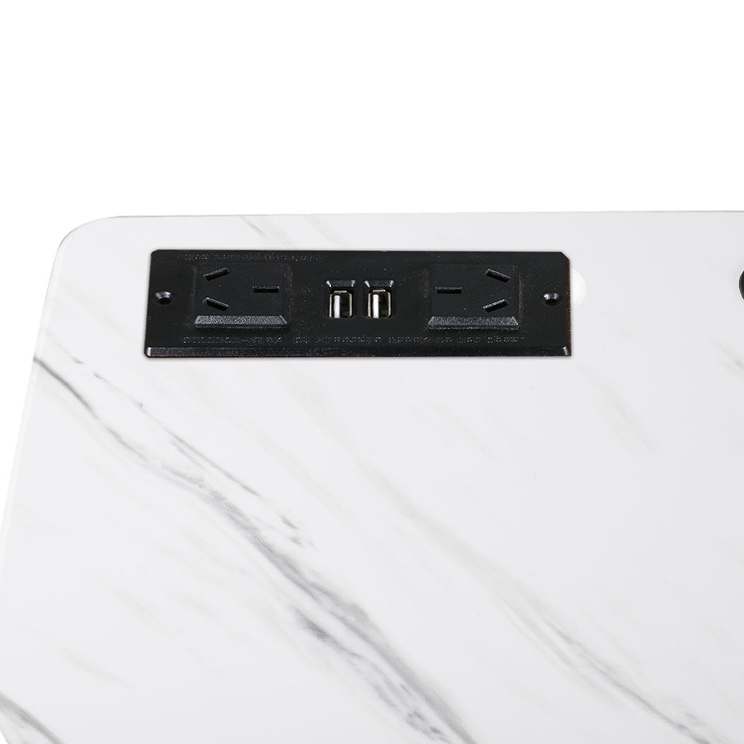 Standing Desk Height Adjustable White