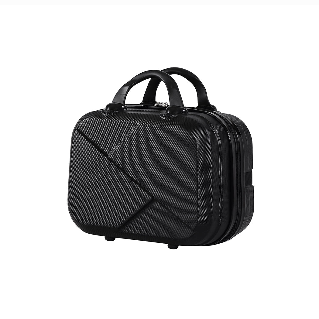 Slimbridge 2Pcs 20"Travel Luggage Set Black