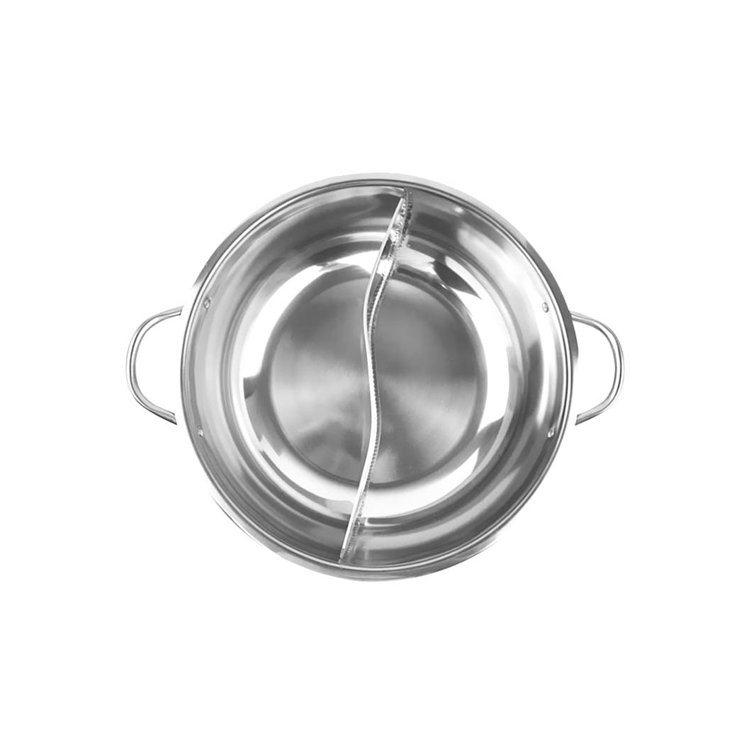 Toque 34Cm Stainless Steel Twin Mandarin