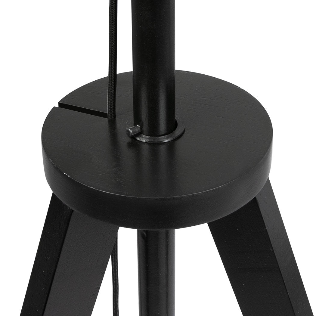Emitto Floor Lamp Modern Tripod Black