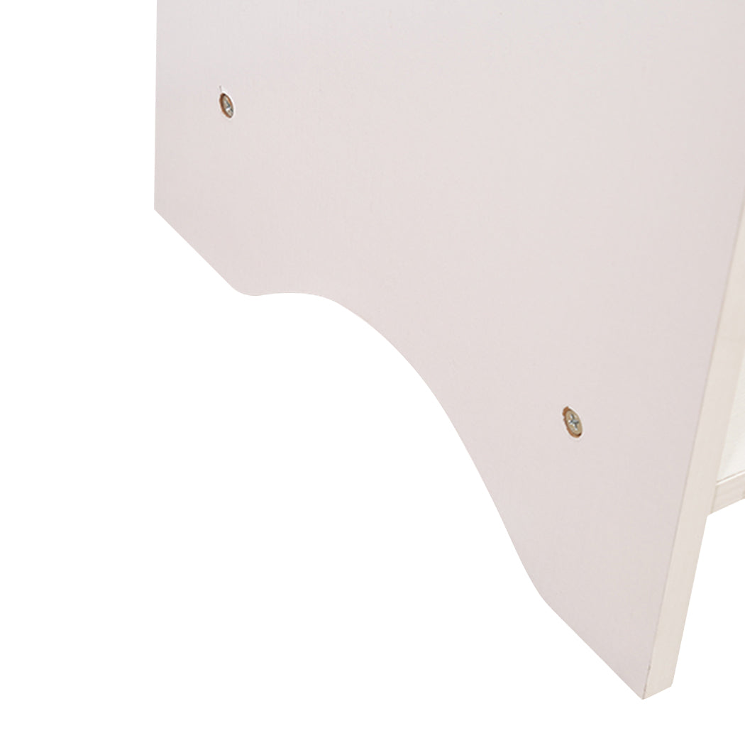 Bopeep 4 Tier Kids Bookshelf Bookcase Magazine