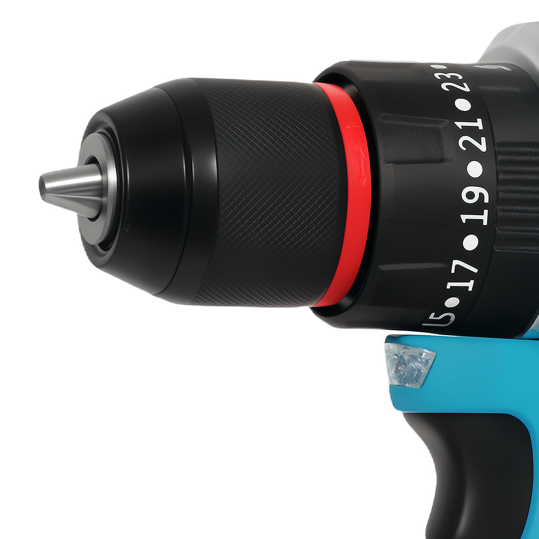 Traderight 21V Cordless Impact Drill With Led Light