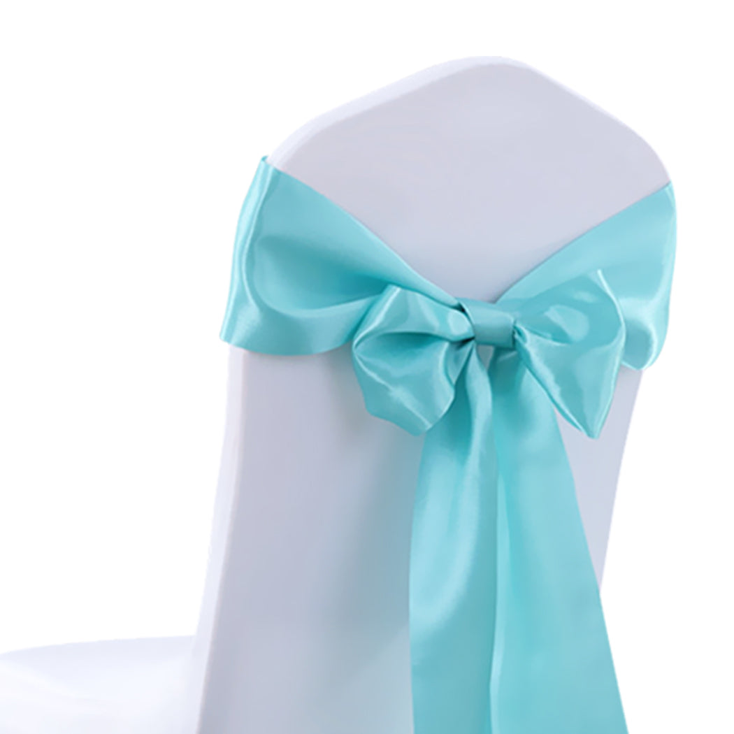 20X Satin Chair Sashes Covers Wedding Navy