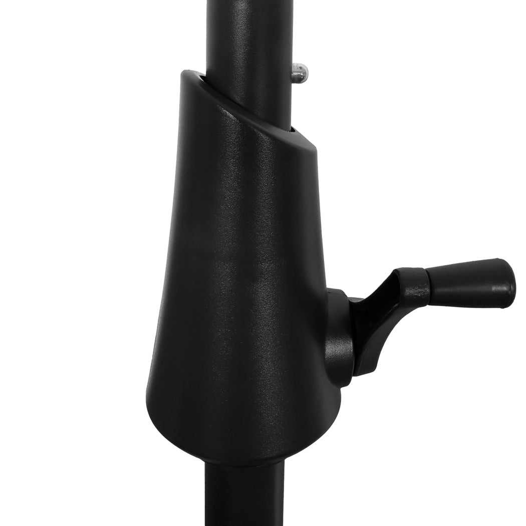 Centra 2.7M Led Outdoor Umbrella Base Stand Khaki