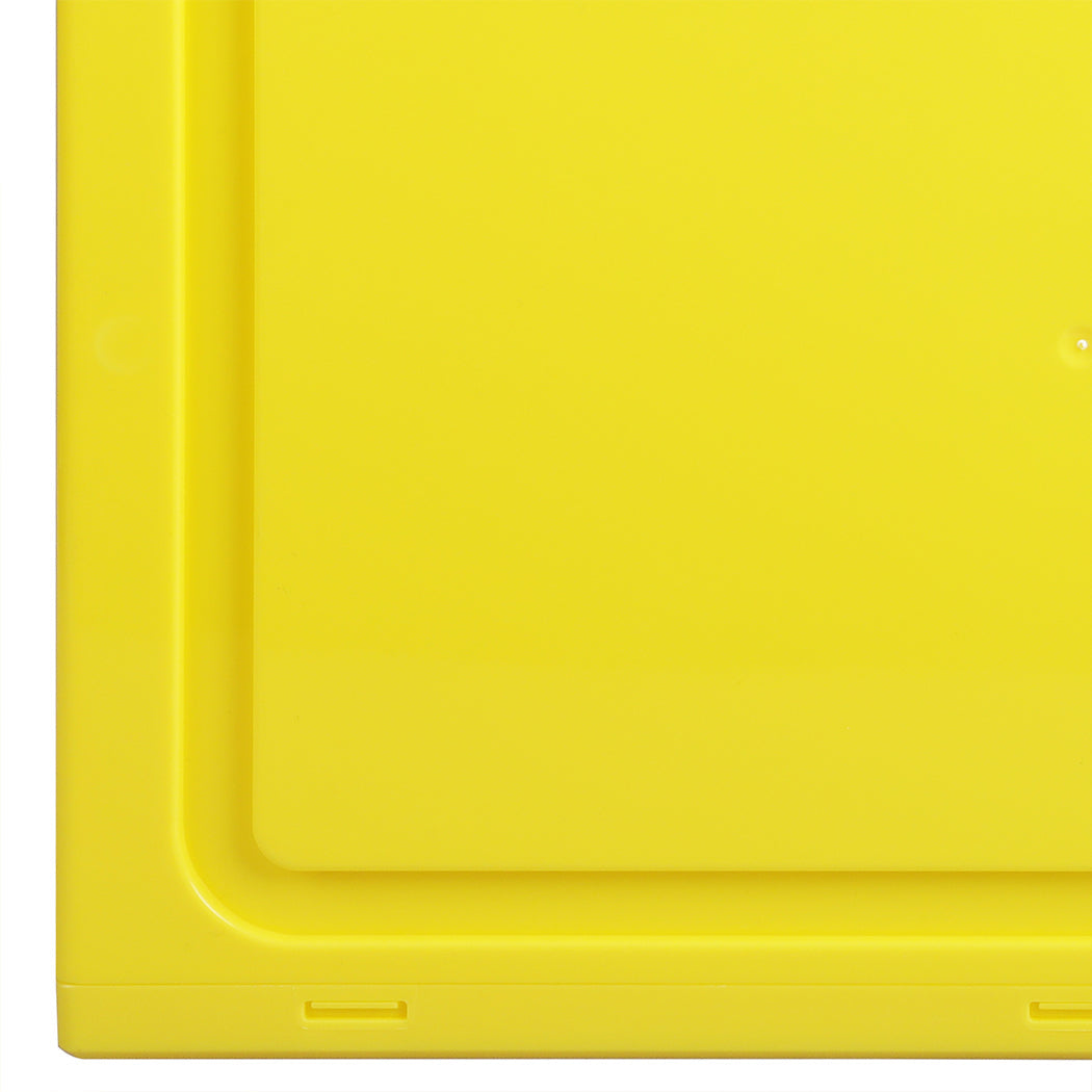 Stacked Sneaker Display Case 6X Clear Yellow