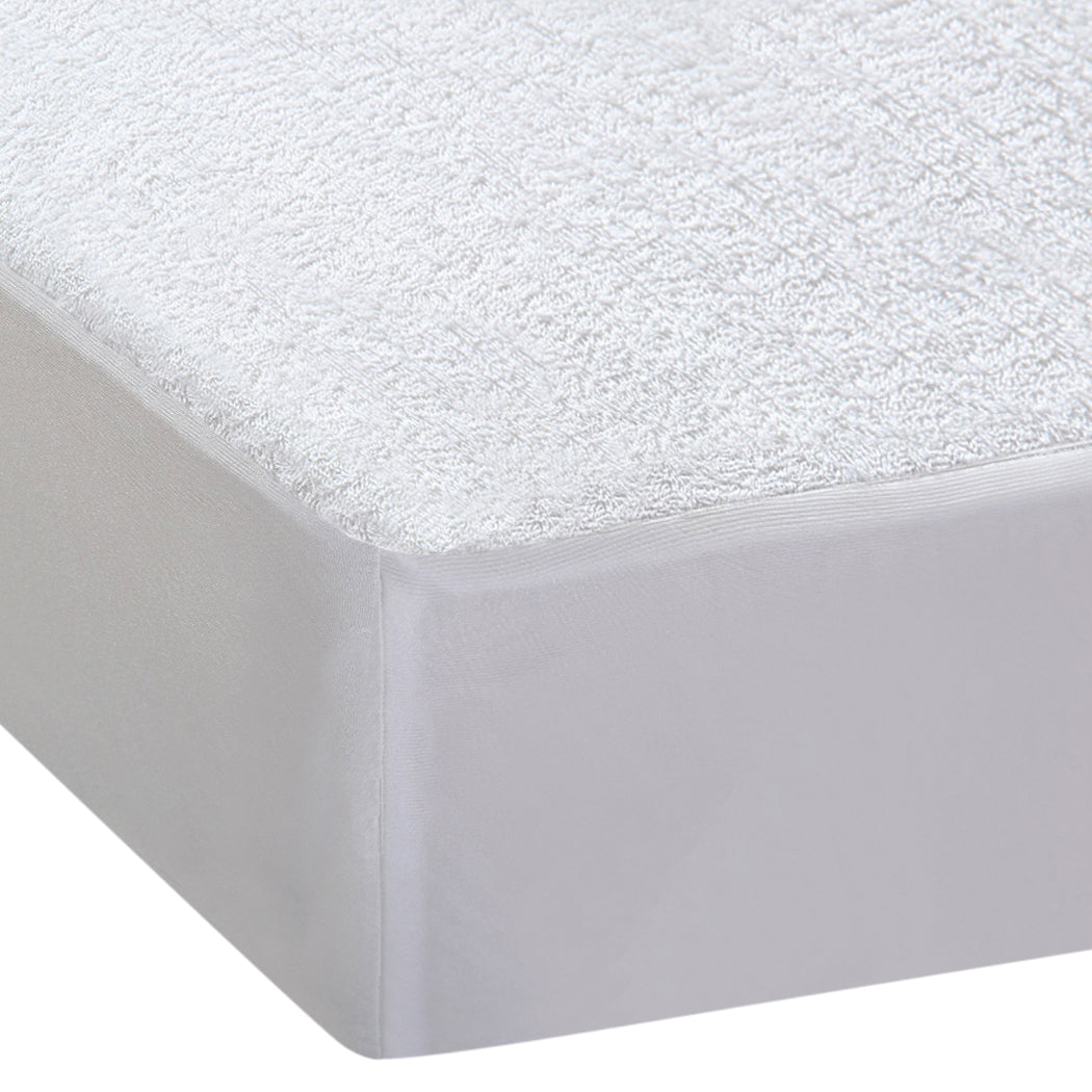 Dreamz Waterproof Terry Cotton Fitted Mattress Protector X Large