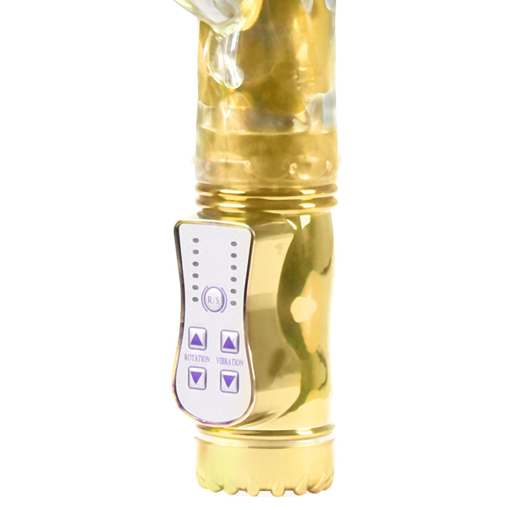 Urway Rabbit Vibrator Masturbator Thrusting Gold