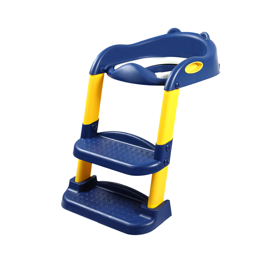 Bopeep Kids Toilet Ladder Blue