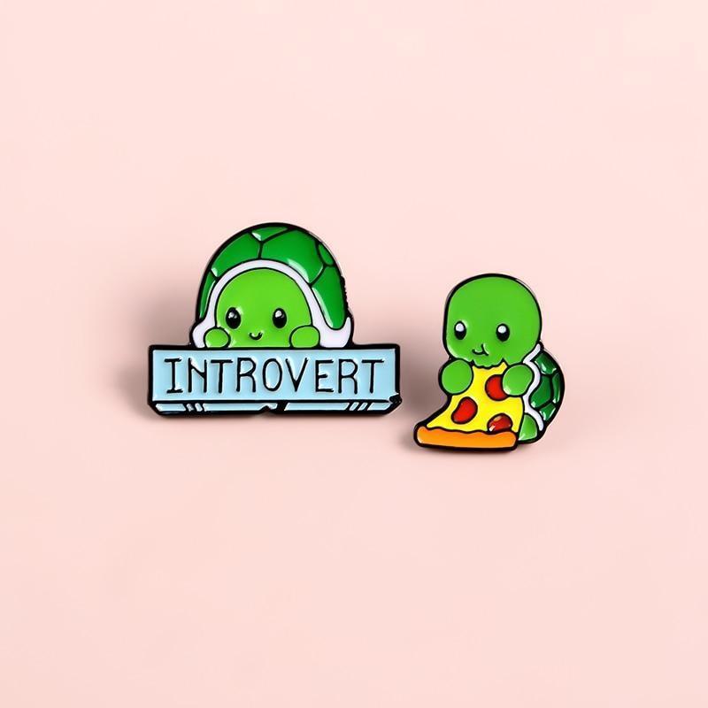 Pins With Pizza Introverted