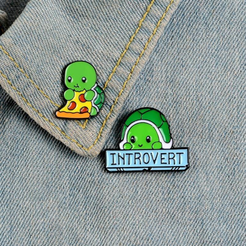 Pins With Pizza Introverted