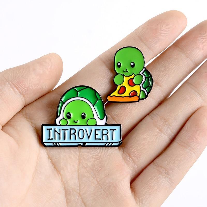 Pins With Pizza Introverted
