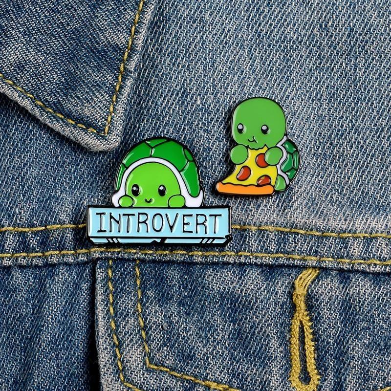 Pins With Pizza Introverted