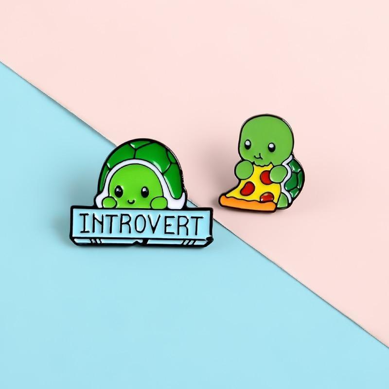 Pins With Pizza Introverted