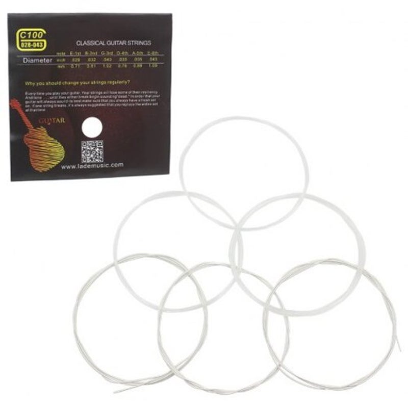 C100 Nylon Guitar String Transparent