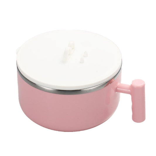 304 Stainless Steel Thermal Lunch Box Japanese Style Creative Noodle Bowl