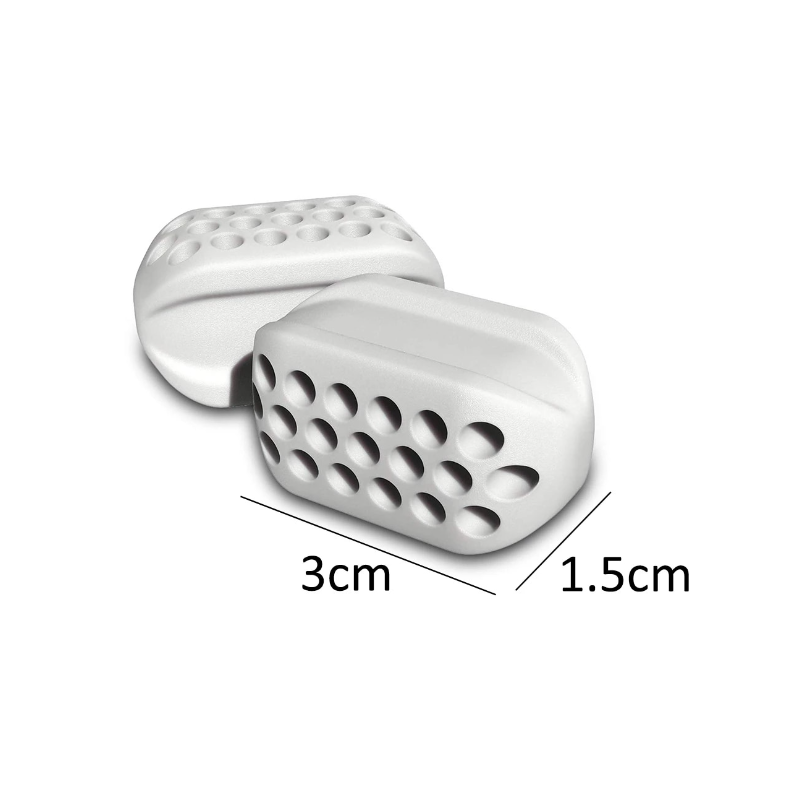 3Pcs Exerciser Ball Facial Jaw Muscle Toner Trainin Fitness Anti Aging Food Grade Silica Face Chin Cheek Lifting Slimmin