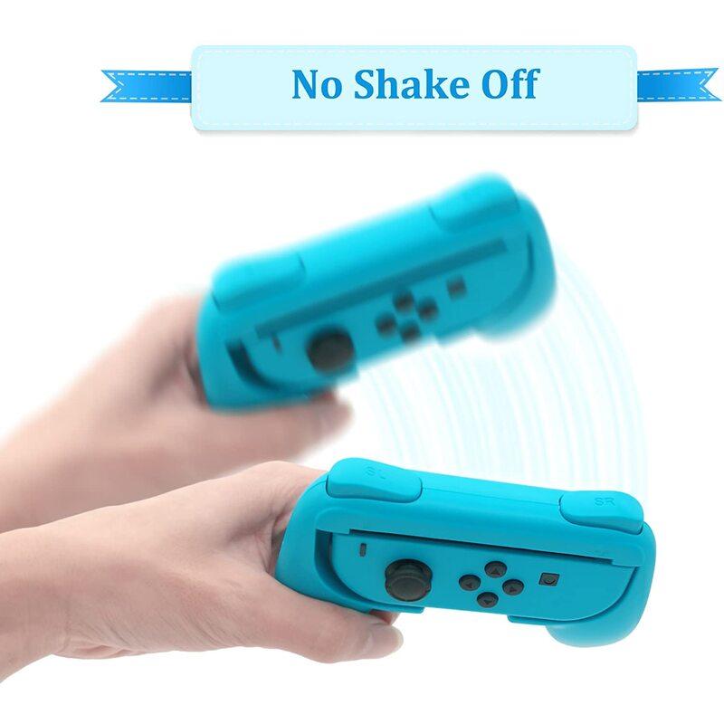 Game Controllers Joy Grips Are Suitable For Nintendo Switches High Quality Wear Resistant Handles Red And Blue
