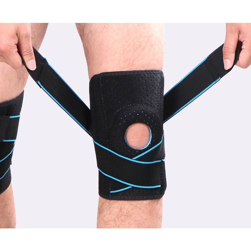 1 Sets of Hod Health & Home Knee Brace With Side Stabilizers Patella Gel Pads For Support
