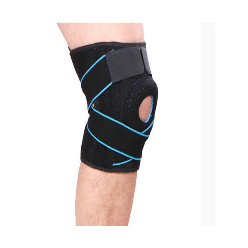 1 Sets of Hod Health & Home Knee Brace With Side Stabilizers Patella Gel Pads For Support