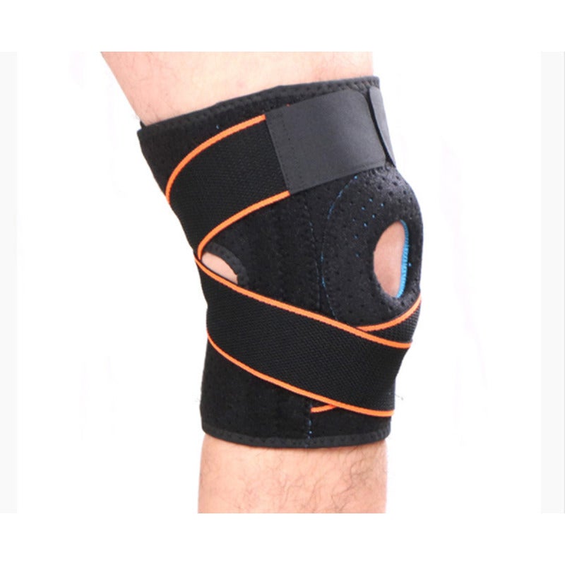 1 Sets of Hod Health & Home Knee Brace With Side Stabilizers Patella Gel Pads For Support