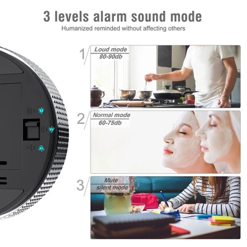 Digital Magnetic Smart Timer Productivity Stopwatch Office