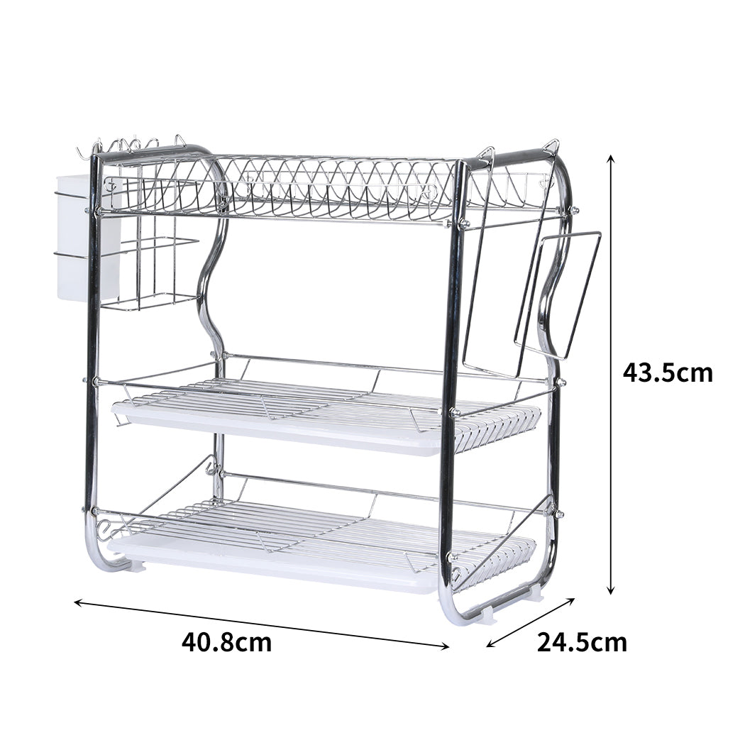 Toque Dish Rack Drying Drainer Cup Holder