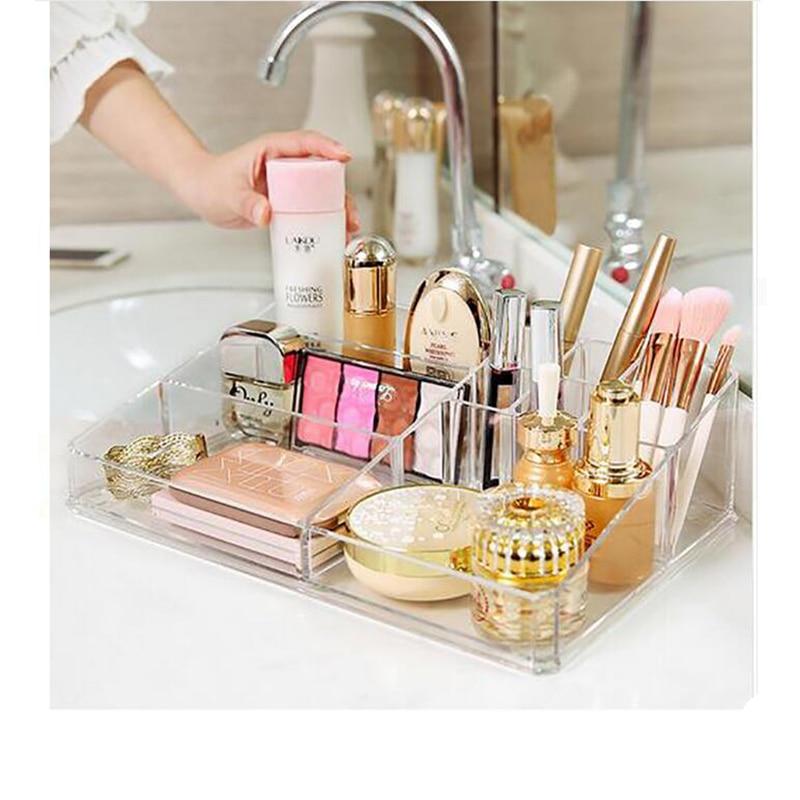 Acrylic Storage Tray Bathroom Organisation Makeup