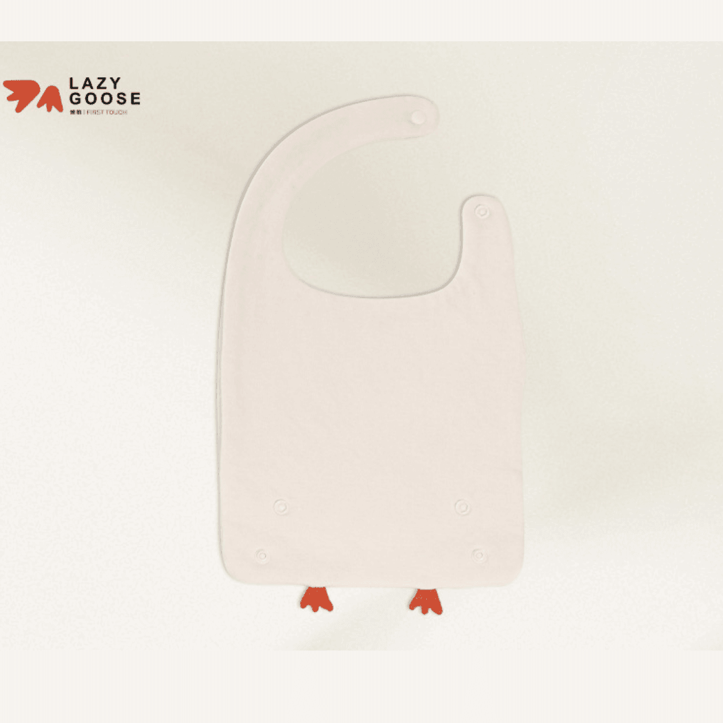 1 Sets of Lazy Goose Little One Bib For Mealtime Comfort And Style One Size