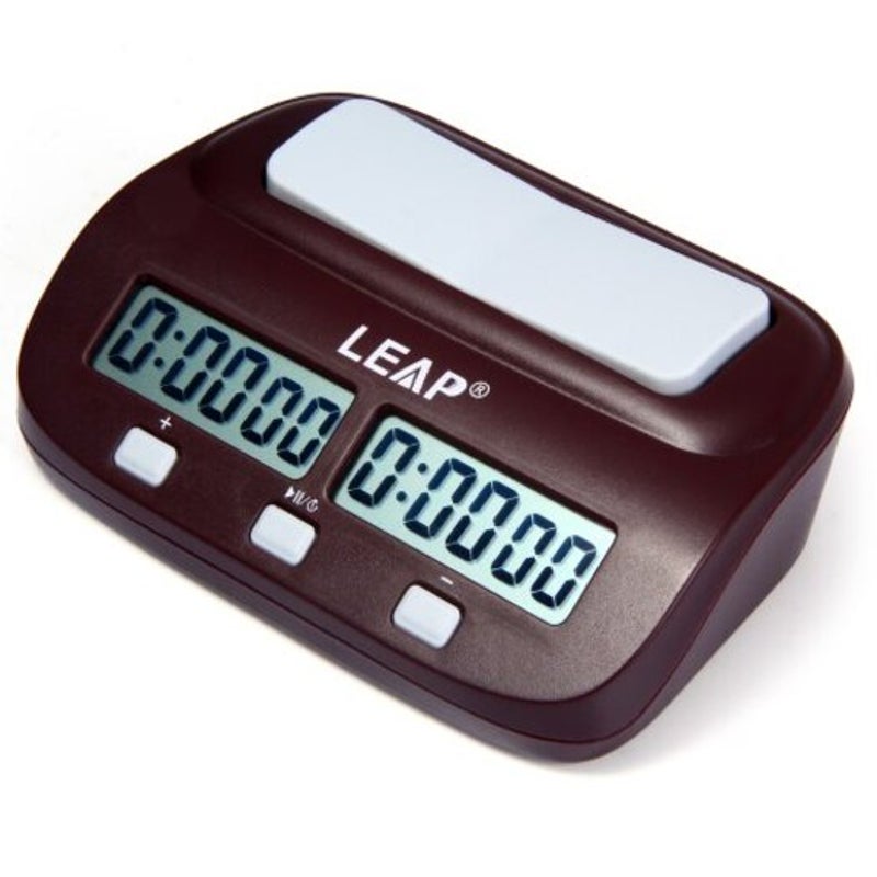 Pq9907s Electronic Chess Clock Timer For I Go Wine Red