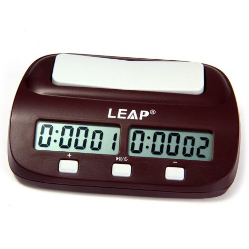 Pq9907s Electronic Chess Clock Timer For I Go Wine Red