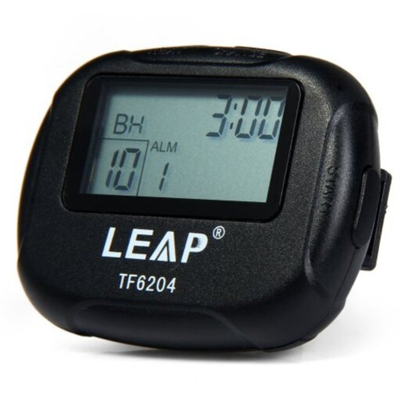 Tf6204 Interval Timer For Yoga Hiit Cardio Tabata With Lcd Black