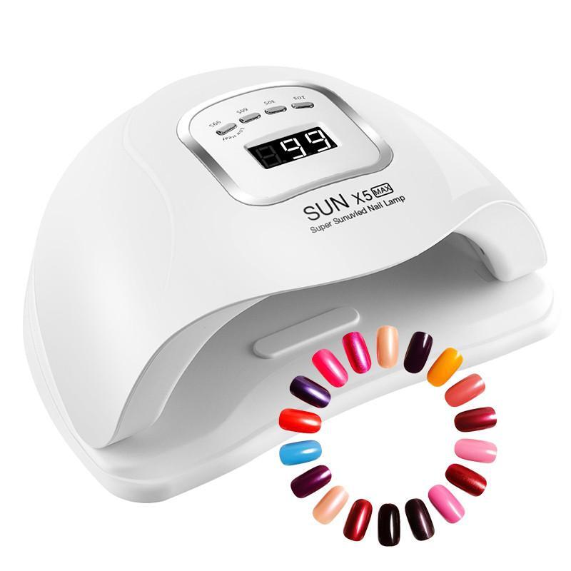 120W Led Uv Nail Gel Curing Lamp Polish Dryer