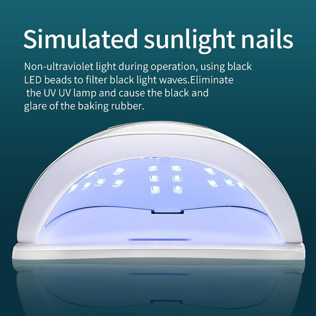 120W Led Uv Nail Gel Curing Lamp Polish Dryer