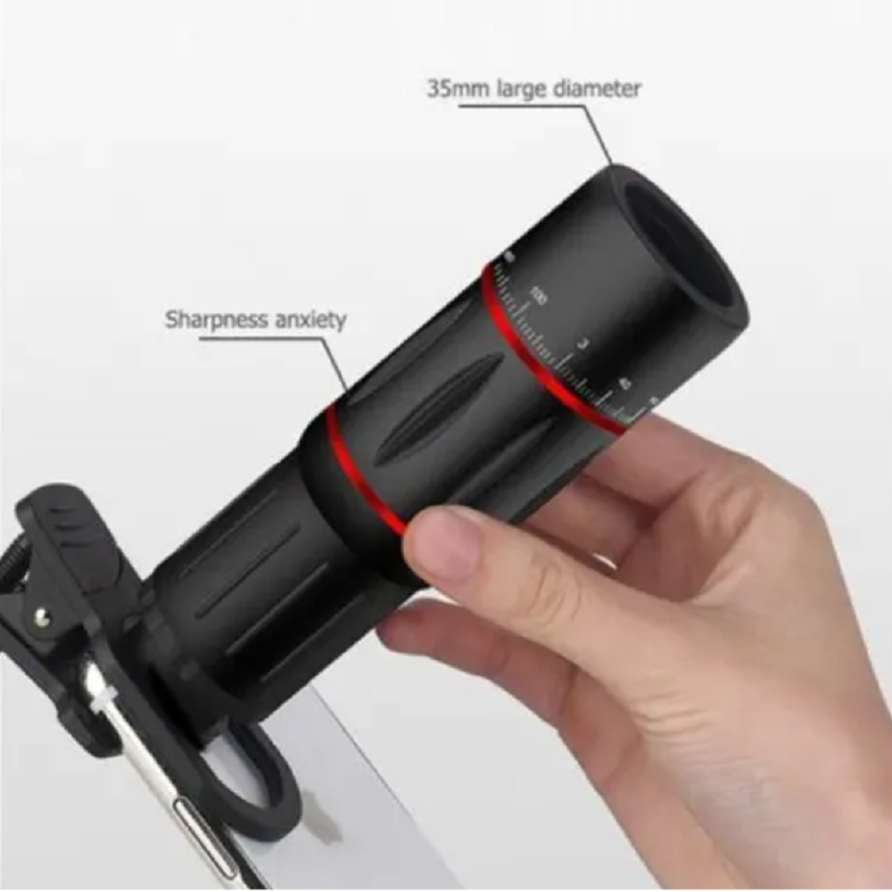 Universal 18X Zoom Lens Hd Monocular Telescope Phone Camera