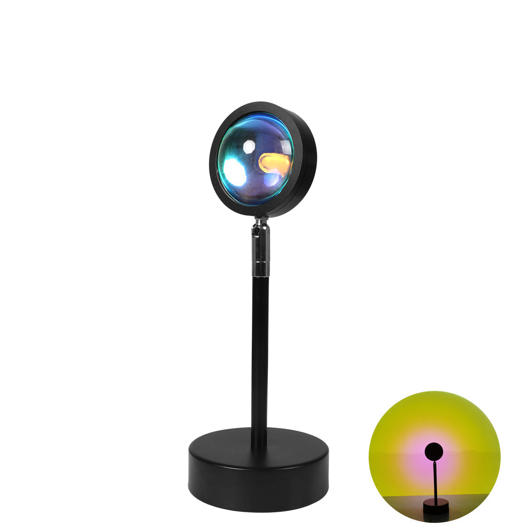 Emitto Rainbow Sunset Projection Lamp