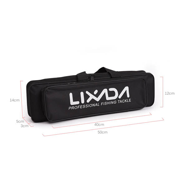 Fishing Bag Case Rod Reel Travel Carrier Pole Gear Tackle
