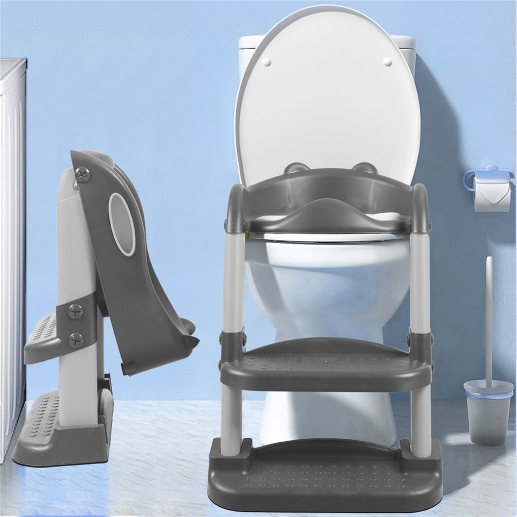 Bopeep Kids Toilet Ladder Blue