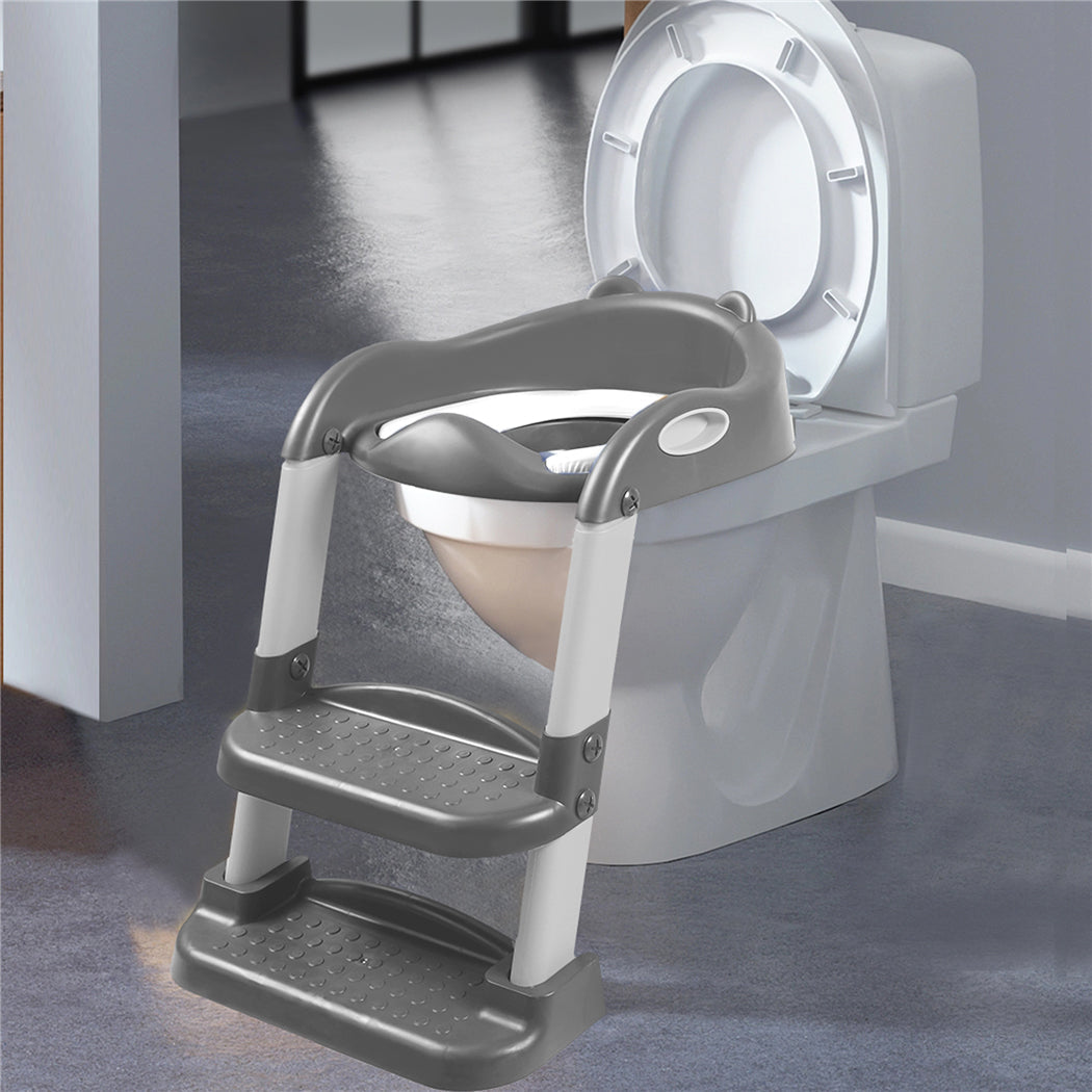 Bopeep Kids Toilet Ladder Blue