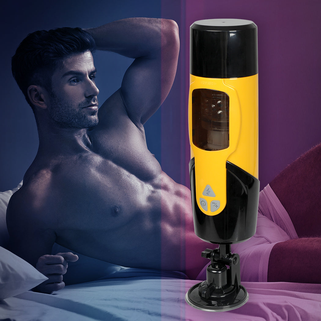 Urway Vibrating Pocket Pleasure Cup Yellow
