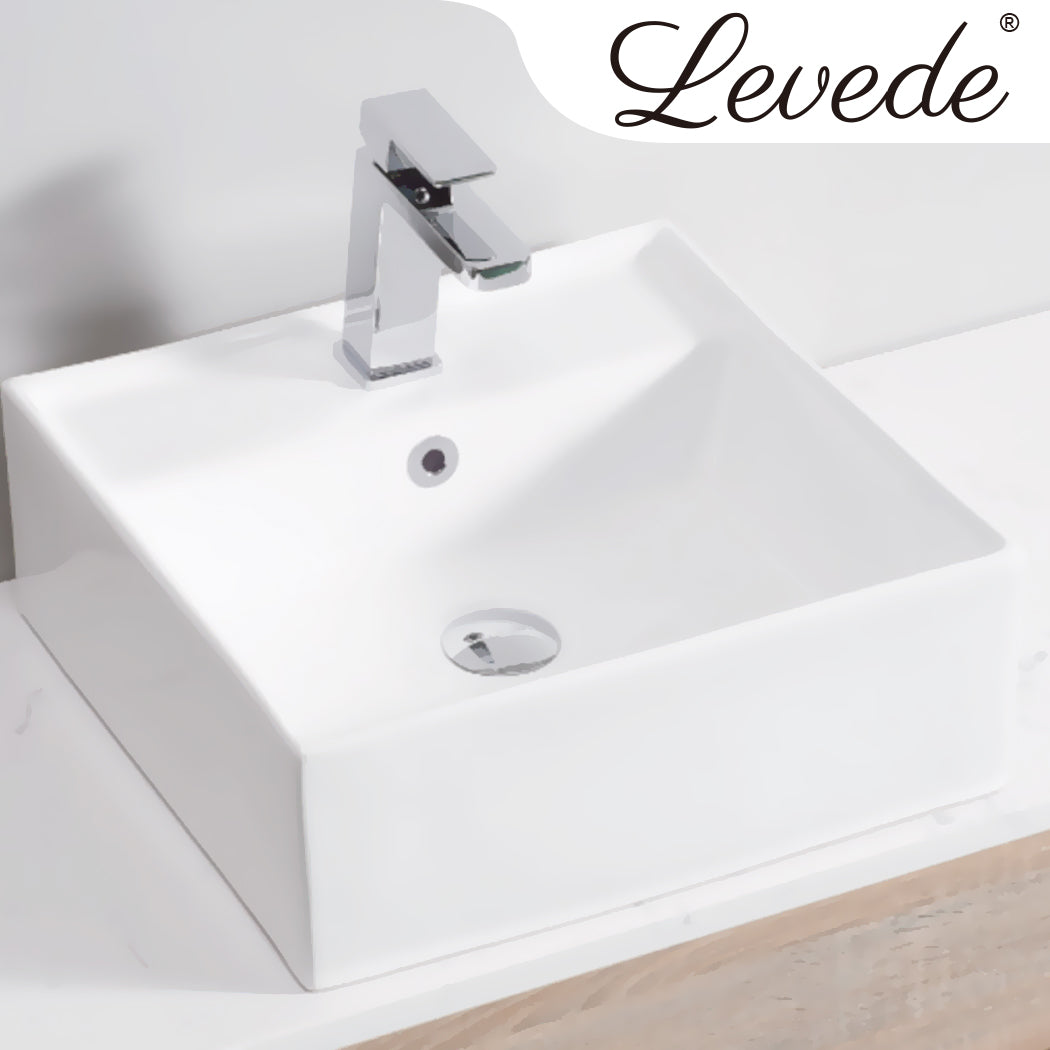 Ceramic Basin Bathroom Wash Counter Countertop Sink For