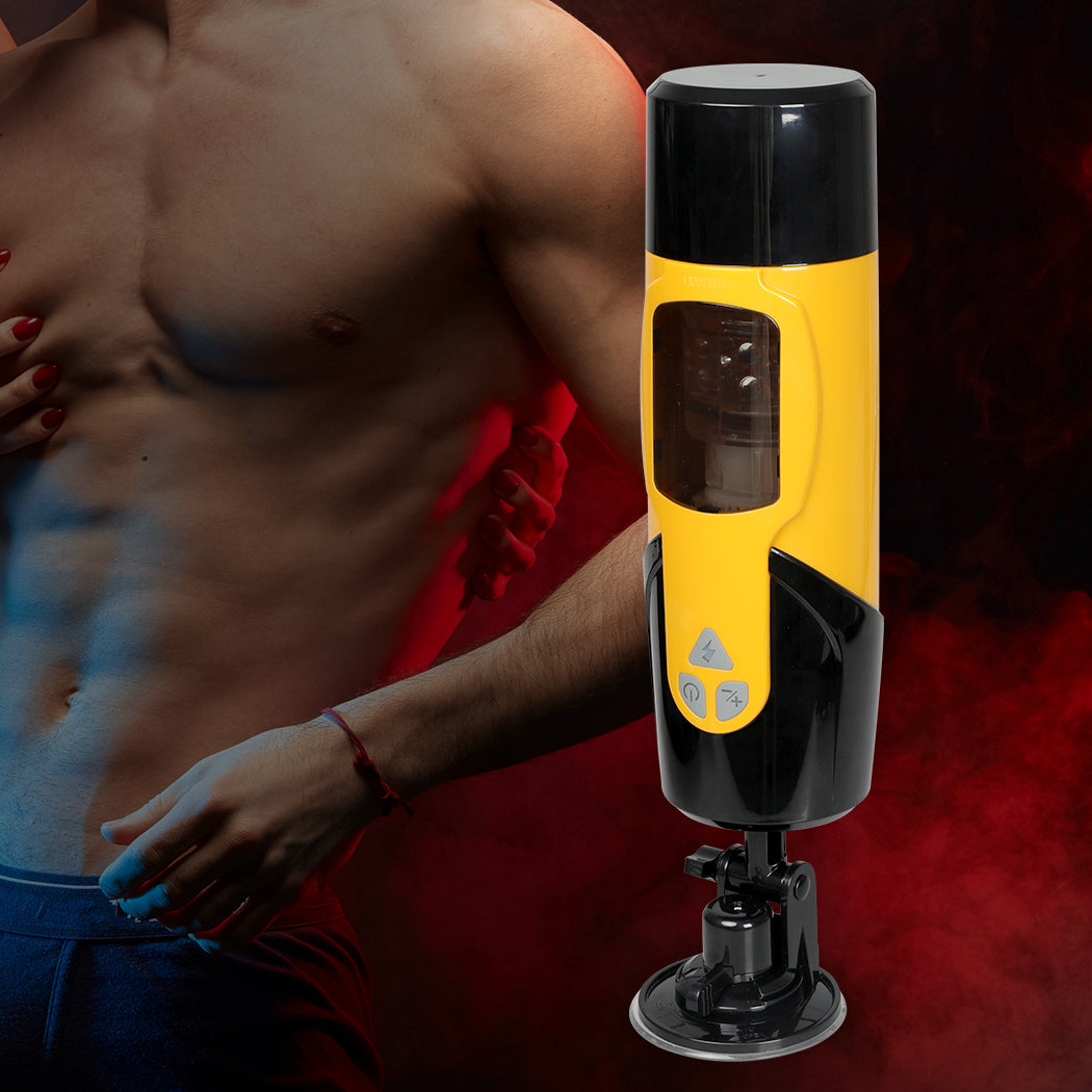 Urway Vibrating Pocket Pleasure Cup Yellow