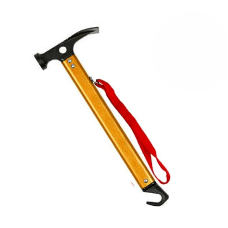 Camping Multiple Functions Hammer Aluminum Hooks Alloy Carbon Steel
