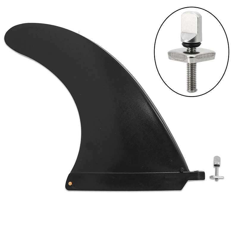 Tool Free Stainless Steel Longboard Fin Screws Plate No Surfboard