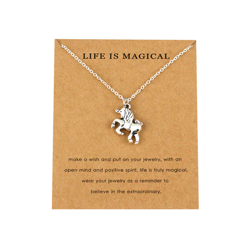 Veile Studios Lucky Fortune Wish Pendant Necklaces