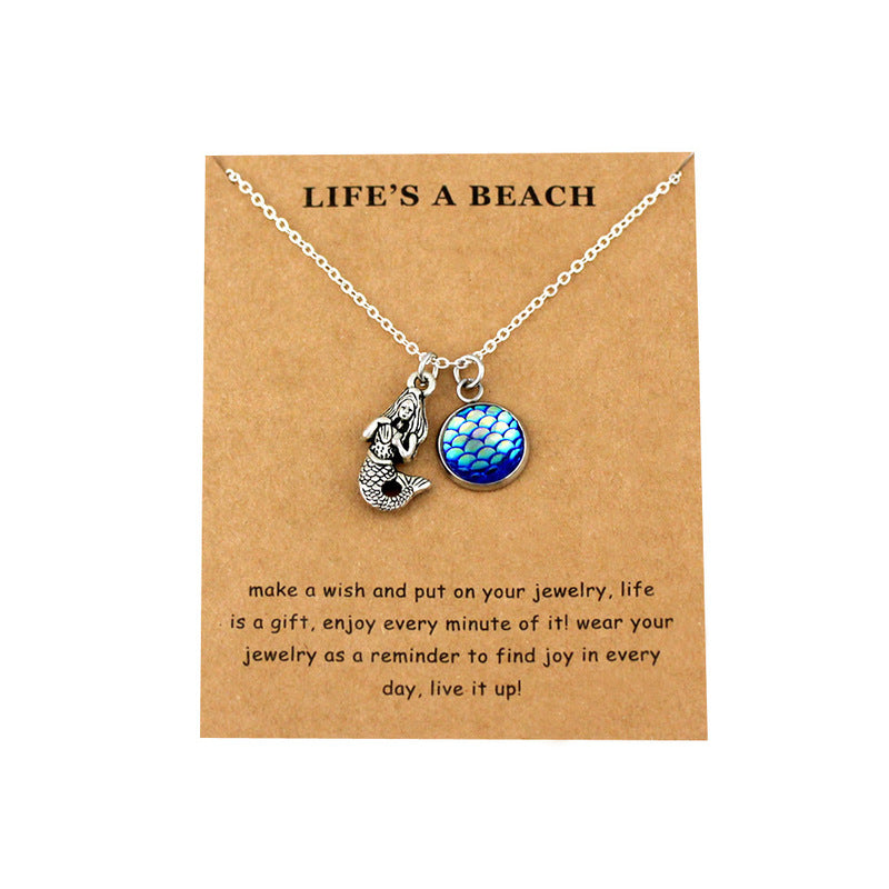 Veile Studios Lucky Fortune Wish Pendant Necklaces
